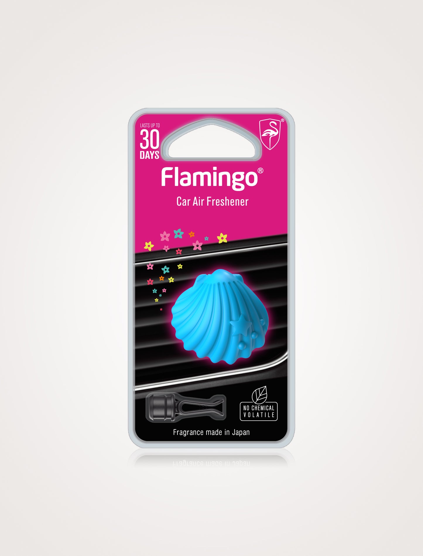 Flamingo EVA CAR AIR FRESHENER-SHELL Cologne