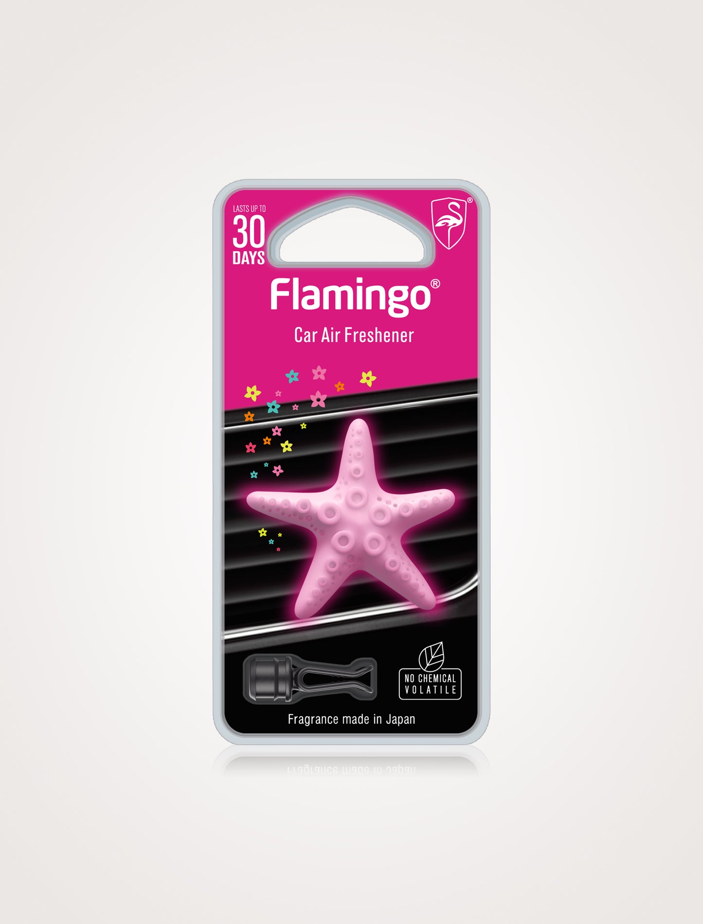 Flamingo EVA CAR AIR FRESHENER-STARFISH Black Opium