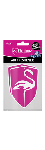 Flamingo PAPER AIR FRESHENER-BLACK ICE