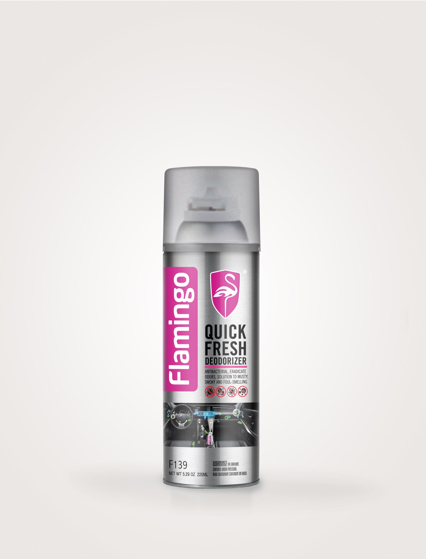 Flamingo QUICK FRESH DEODORIZER STRAWBERRY