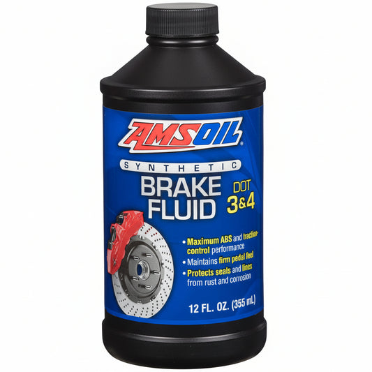 AMSOIL DOT3 and DoT 4 Synthetic brake fluid