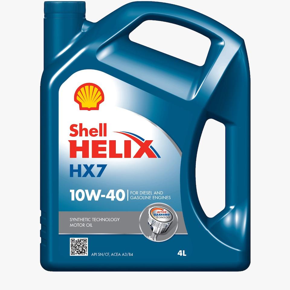 SHELL HELIX HX7 10W40 4L