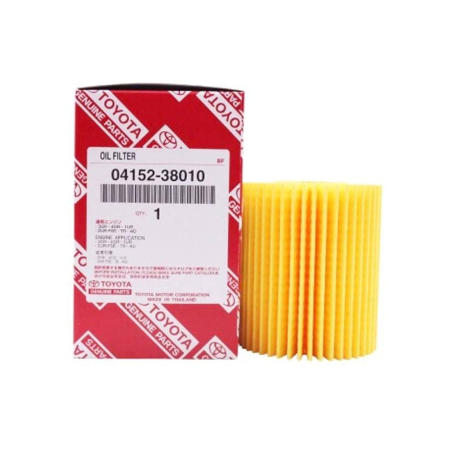 TOYOTA OIL FILTER 04152-YZZD501452-38010