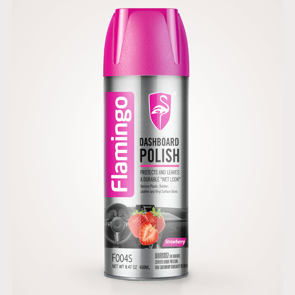 فلامينجو ملمع لوحة القيادة - فراولة