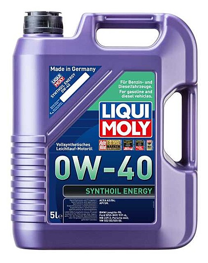 Liqui Moly 0W40 SYNTHOIL-5L