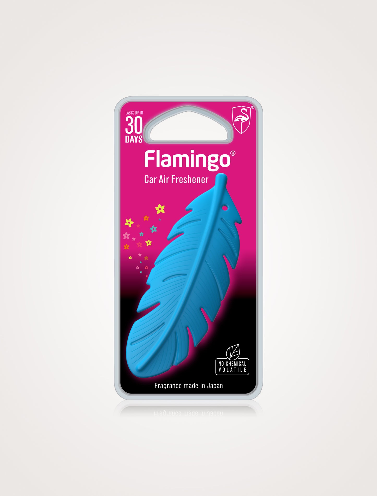 Flamingo EVA CAR AIR FRESHENER-FEATHER Cologne